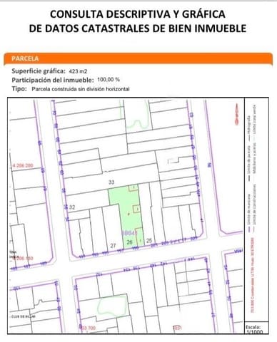 Byggetomt til salgs i Torrevieja - € 440 000 (Ref: 9297049)