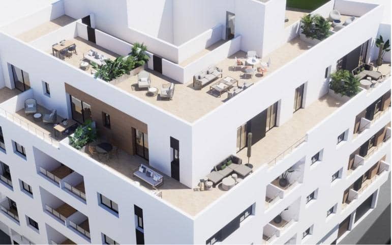 Apartamento de 2 habitaciones en Torrevieja en venta con garaje - 199.000 € (Ref: 9396198)