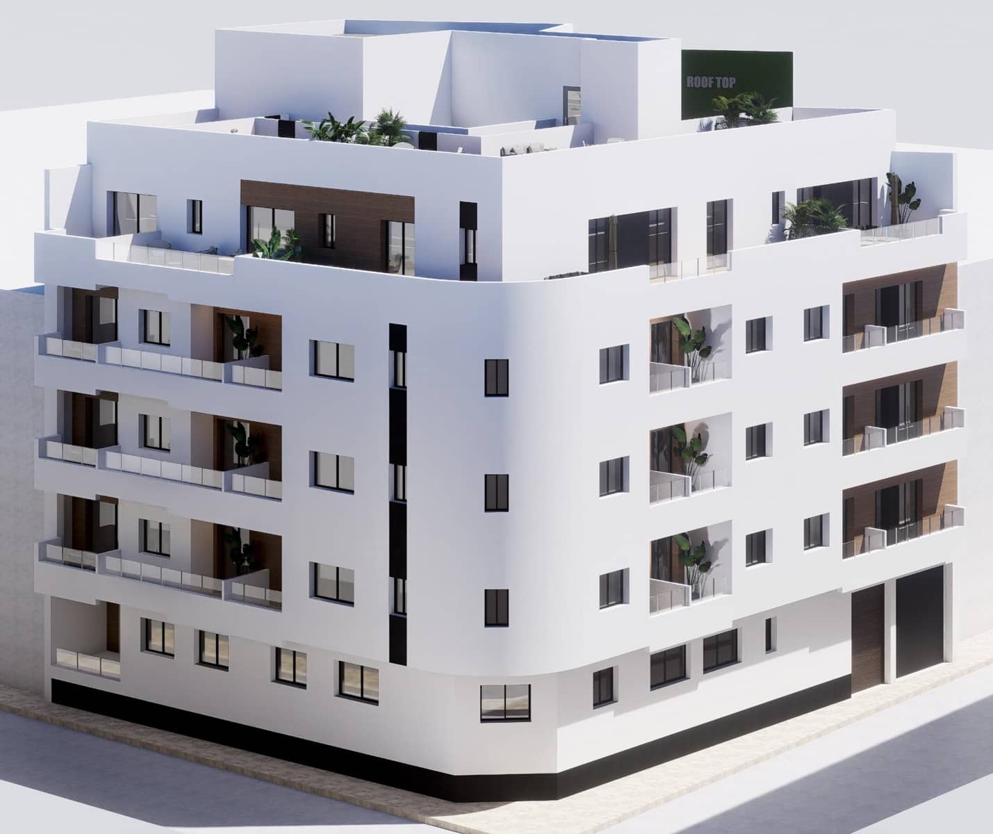 2 sypialnia Penthouse na sprzedaż w Torrevieja z basenem garażem - 320 000 € (Ref: 9954363)