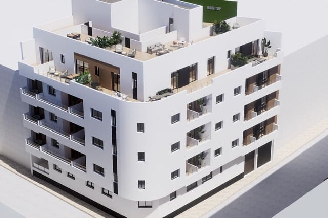 1 soverom Leilighet til salgs i Centro, Torrevieja med svømmebasseng garasje - € 176 000 (Ref: 9954368)