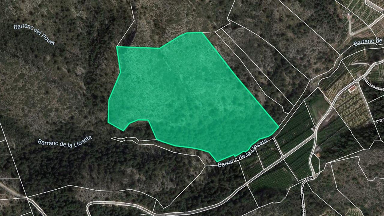 Undeveloped Land for sale in Oliva - € 422,000 (Ref: 9630600)