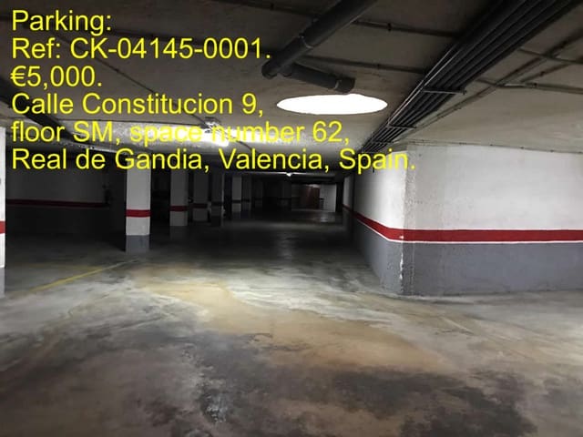Garage à vendre à Real de Gandía - 5 000 € (Ref: 9630604)