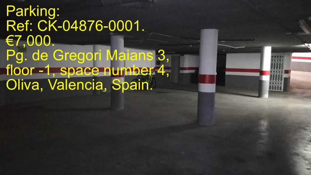 Garage à vendre à Oliva - 5 000 € (Ref: 9630605)