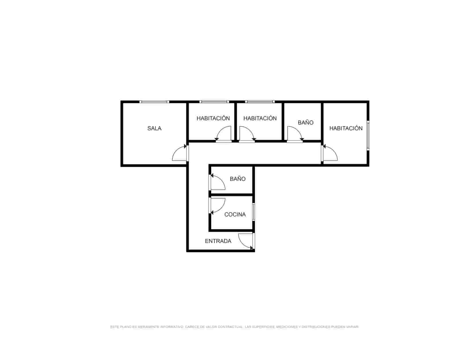 4 soveværelse Lejlighed til salg i Gandia - € 165.000 (Ref: 9696698)