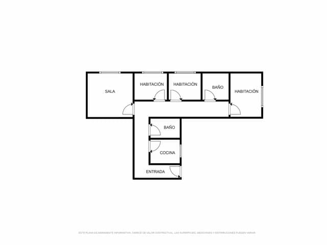 4 chambre Appartement à vendre à Gandia - 165 000 € (Ref: 9696698)