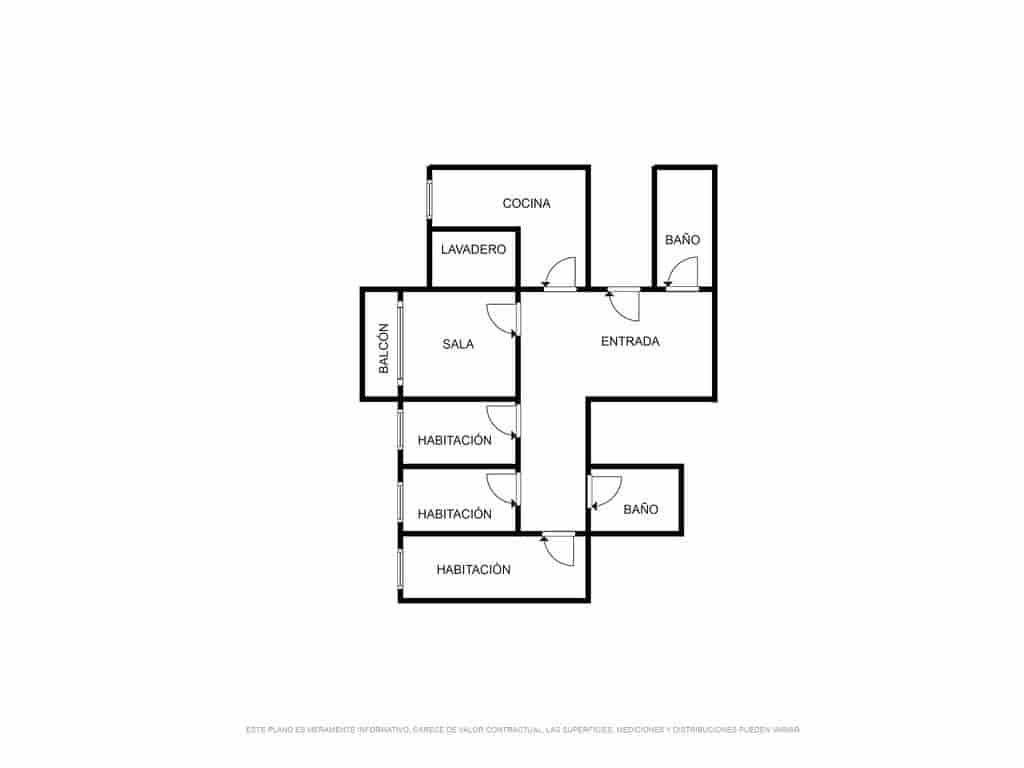 3 slaapkamer Appartement te koop in Gandia - € 99.000 (Ref: 9823268)