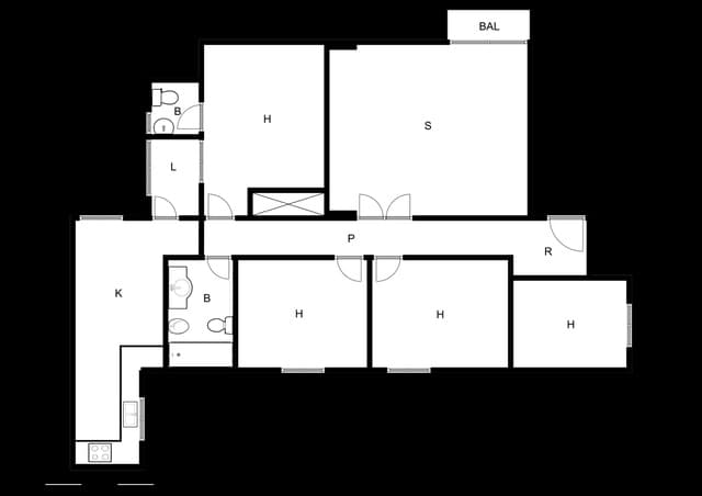 4 bedroom Apartment for sale in Gandia - € 120,000 (Ref: 9890701)