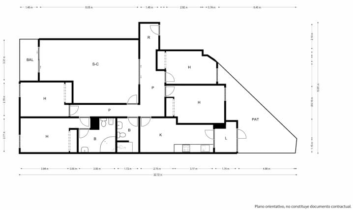 4 quarto Apartamento para venda em Gandia - 260 000 € (Ref: 9934505)