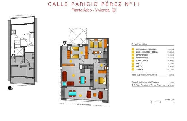 Apartamento de 3 habitaciones en Centro, Torrevieja en venta con garaje - 495.000 € (Ref: 9236880)