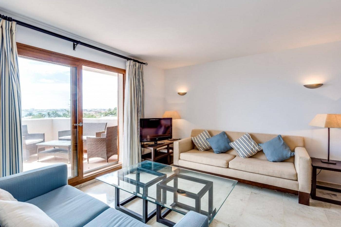 2 sovrum Takvåning att hyra i Orihuela Costa med pool - 1 200 € (Ref: 9247254)