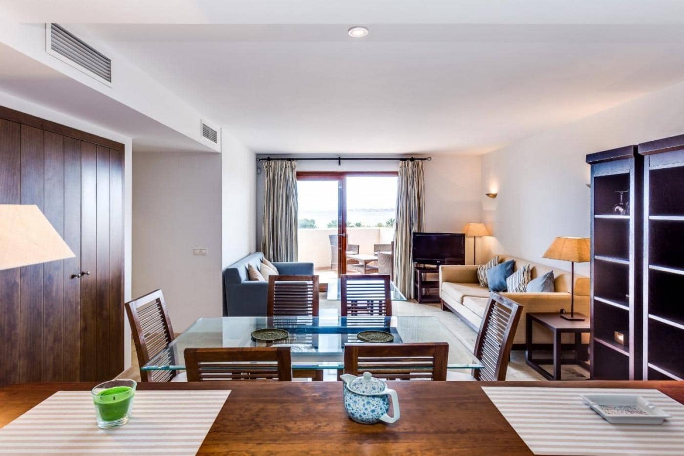 2 sovrum Takvåning att hyra i Orihuela Costa med pool - 1 200 € (Ref: 9247254)