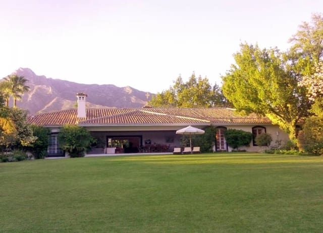 8 soverom Villa til salgs i Golden Mile, Marbella med svømmebasseng garasje - € 10 500 000 (Ref: 4500118)