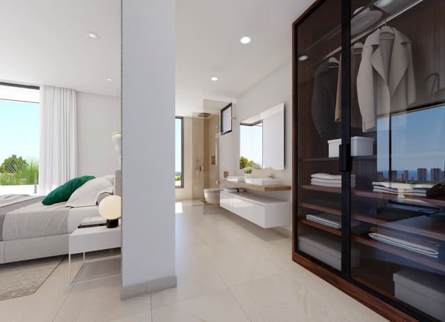 4 makuuhuone Huvila myytävänä paikassa Finestrat mukana uima-altaan 
autotalli - 1 350 000 € (Ref: 6611047)