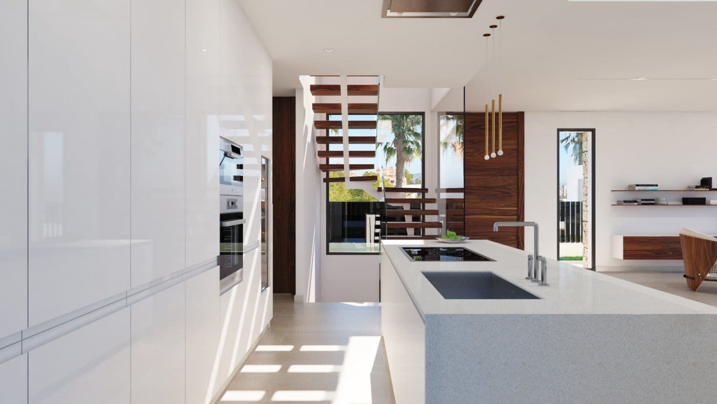 3 chambre Villa/Maison à vendre à Finestrat avec piscine garage - 1 495 000 € (Ref: 6611049)