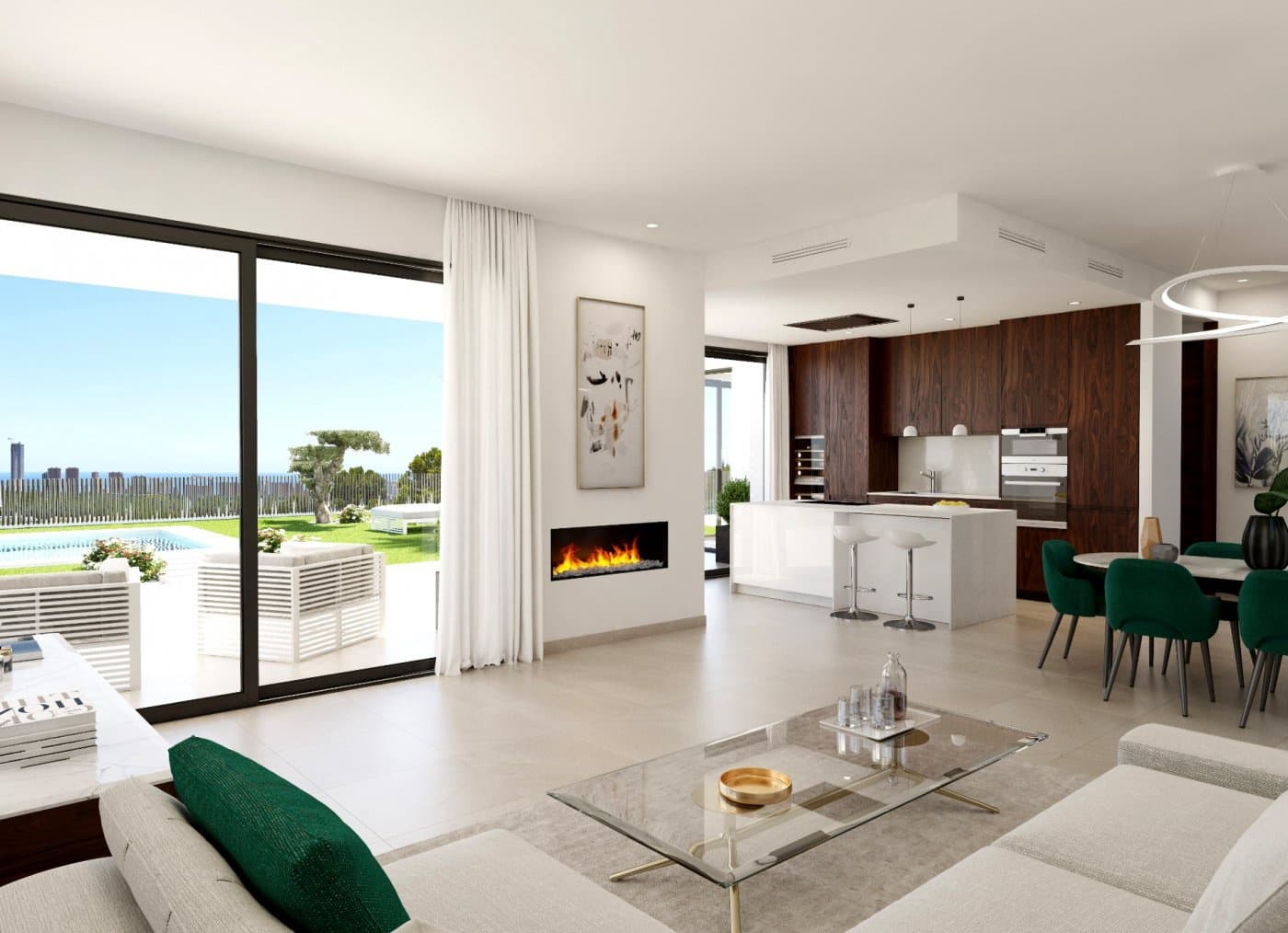 4 quarto Moradia para venda em Finestrat com piscina garagem - 1 350 000 € (Ref: 6611052)