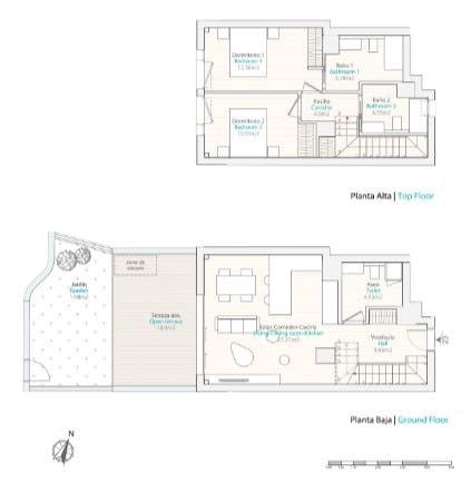 2 soveværelse Rækkehus til salg i La Villajoyosa / Vila Joiosa med swimmingpool - € 493.900 (Ref: 7066489)