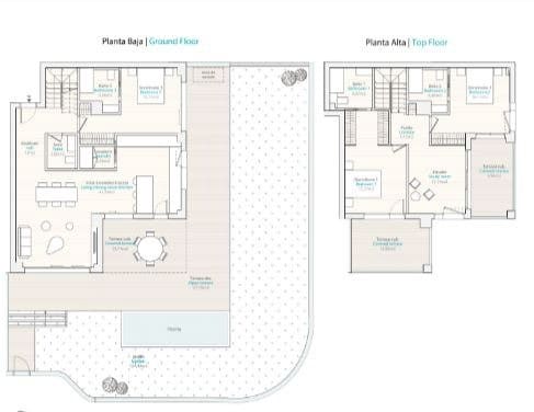 2 soveværelse Rækkehus til salg i La Villajoyosa / Vila Joiosa med swimmingpool - € 493.900 (Ref: 7066489)