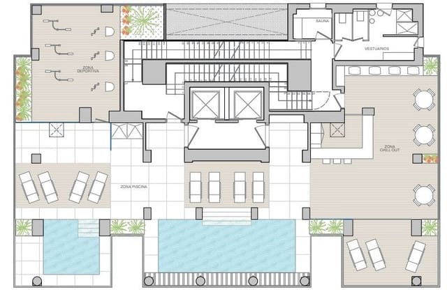 Apartamento de 1 habitación en Calpe / Calp en venta con piscina garaje - 360.000 € (Ref: 7066491)