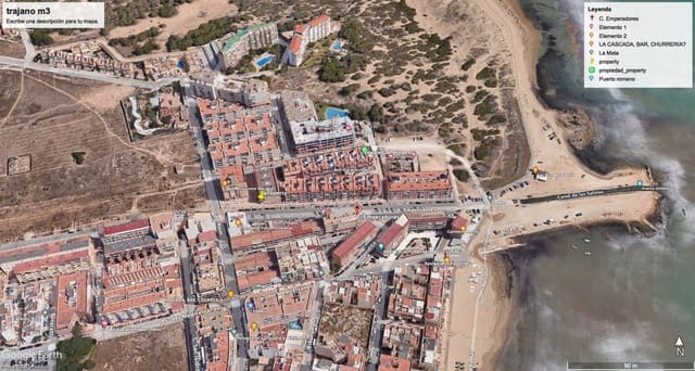 1 makuuhuone Huoneisto vuokrattavana paikassa Torrevieja mukana uima-altaan - 650 € (Ref: 7133644)