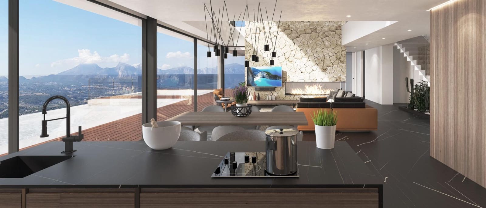 Chalet de 4 habitaciones en Altea en venta con piscina garaje - 4.200.000 € (Ref: 7546813)