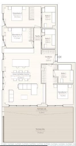 3 bedroom Apartment for sale in La Villajoyosa / Vila Joiosa with pool garage - € 962,000 (Ref: 8992649)
