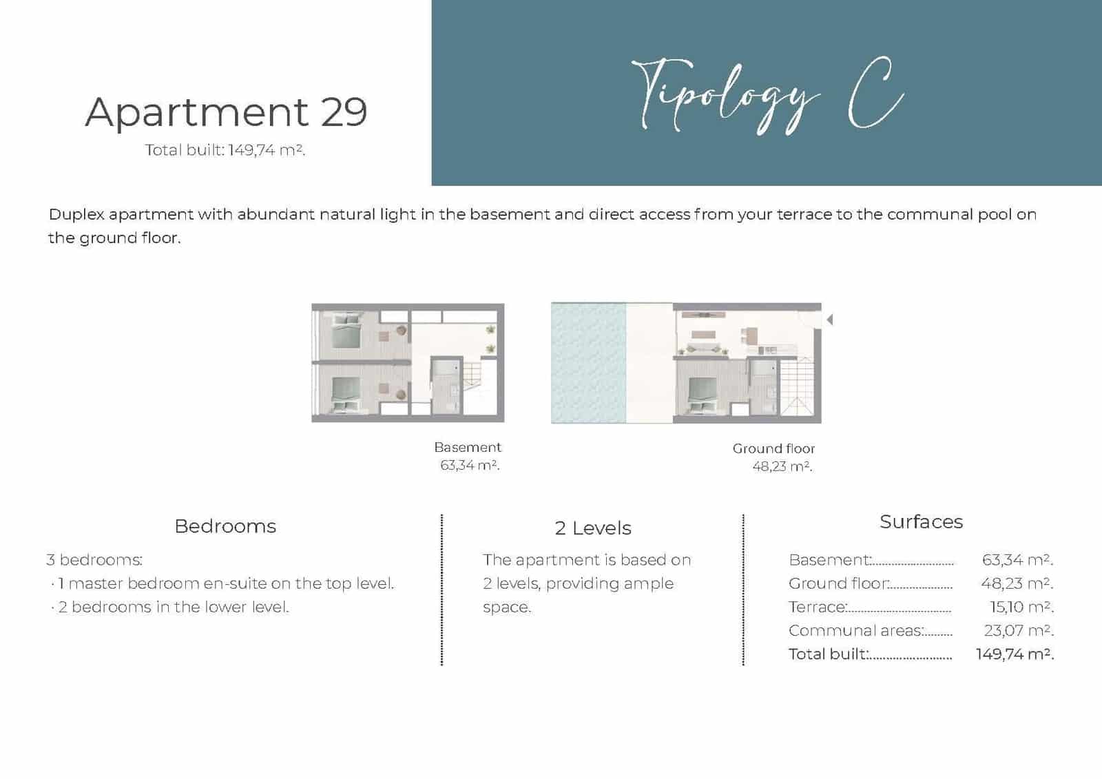 3 slaapkamer Appartement te koop in Nueva Andalucia met zwembad - € 885.000 (Ref: 8998864)