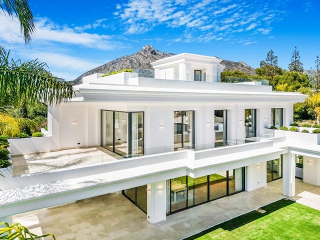 6 sypialnia Willa na sprzedaż w Marbella z basenem garażem - 6 400 000 € (Ref: 8998887)