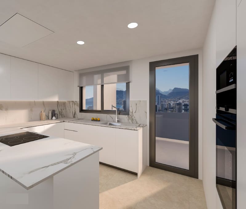 3 soveværelse Lejlighed til salg i Calpe / Calp med swimmingpool garage - € 1.395.000 (Ref: 10049911)