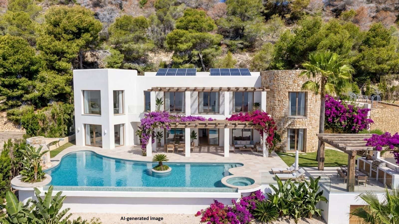 4 soveværelse Villa til salg i Calpe / Calp med swimmingpool garage - € 1.400.000 (Ref: 4698484)