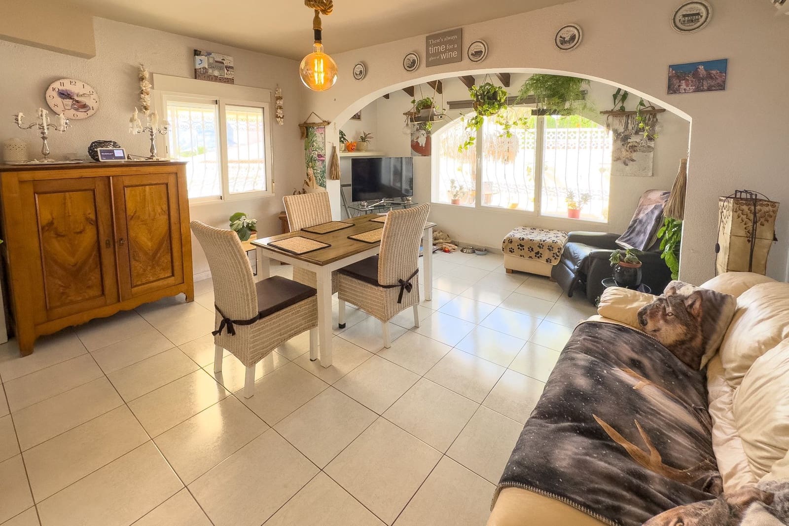 4 makuuhuone Huvila myytävänä paikassa Calpe / Calp mukana uima-altaan 
autotalli - 525 000 € (Ref: 8463461)