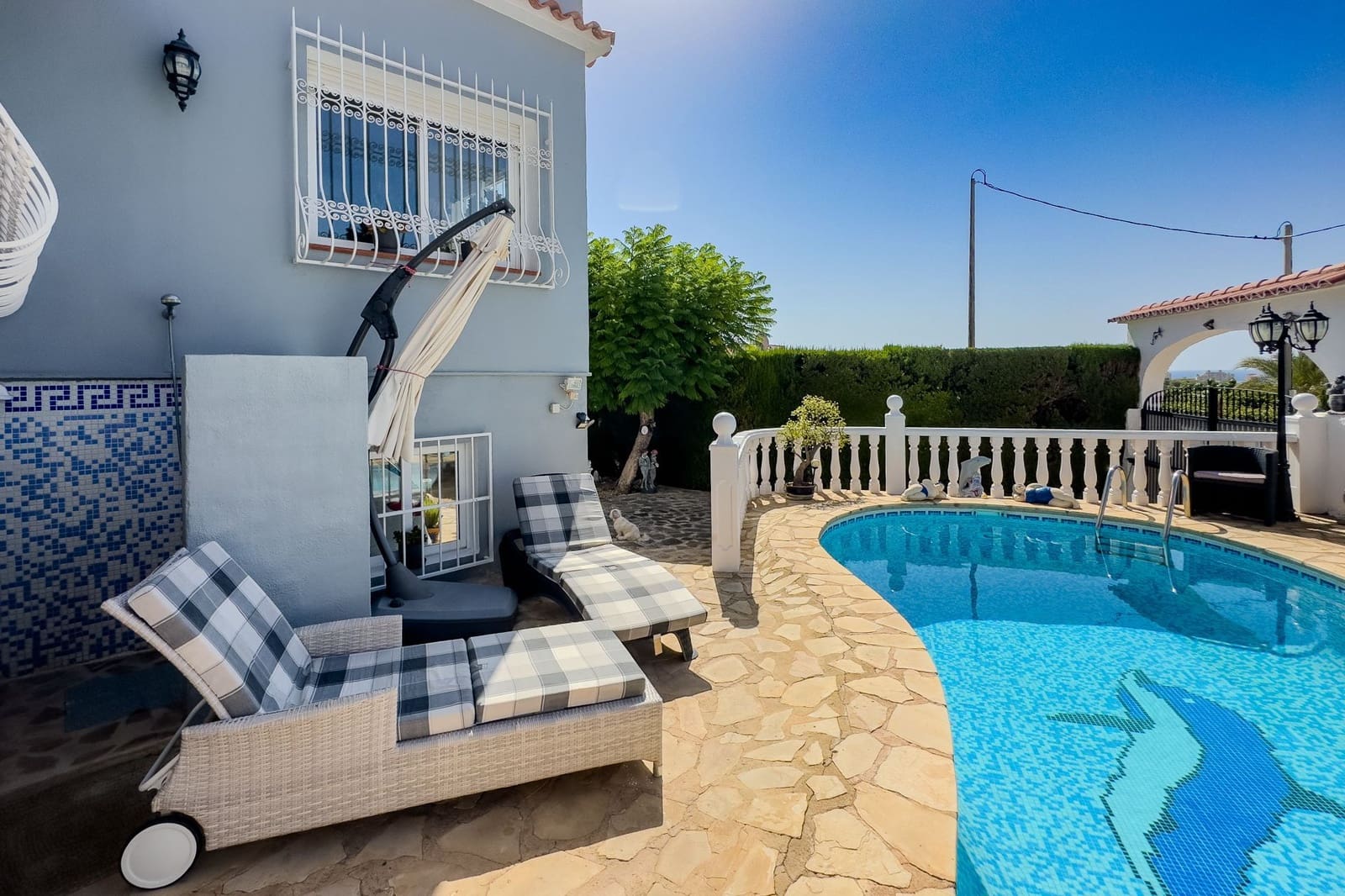 4 makuuhuone Huvila myytävänä paikassa Calpe / Calp mukana uima-altaan 
autotalli - 525 000 € (Ref: 8463461)