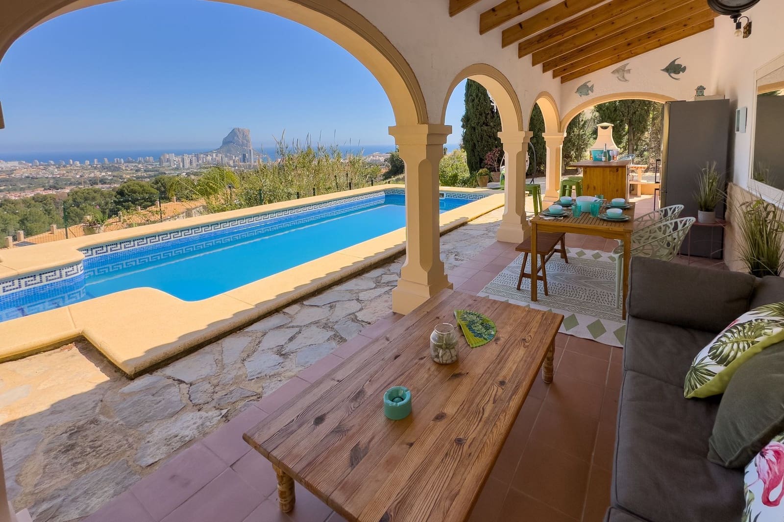 3 chambre Villa/Maison à vendre à Calpe / Calp avec piscine garage - 675 000 € (Ref: 8938390)