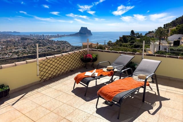 6 makuuhuone Huvila myytävänä paikassa Maryvilla, Calpe / Calp mukana uima-altaan 
autotalli - 999 000 € (Ref: 9008449)