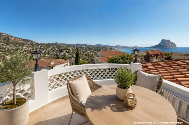 2 bedroom Villa for sale in Maryvilla, Calpe / Calp with pool garage - € 499,000 (Ref: 9426867)