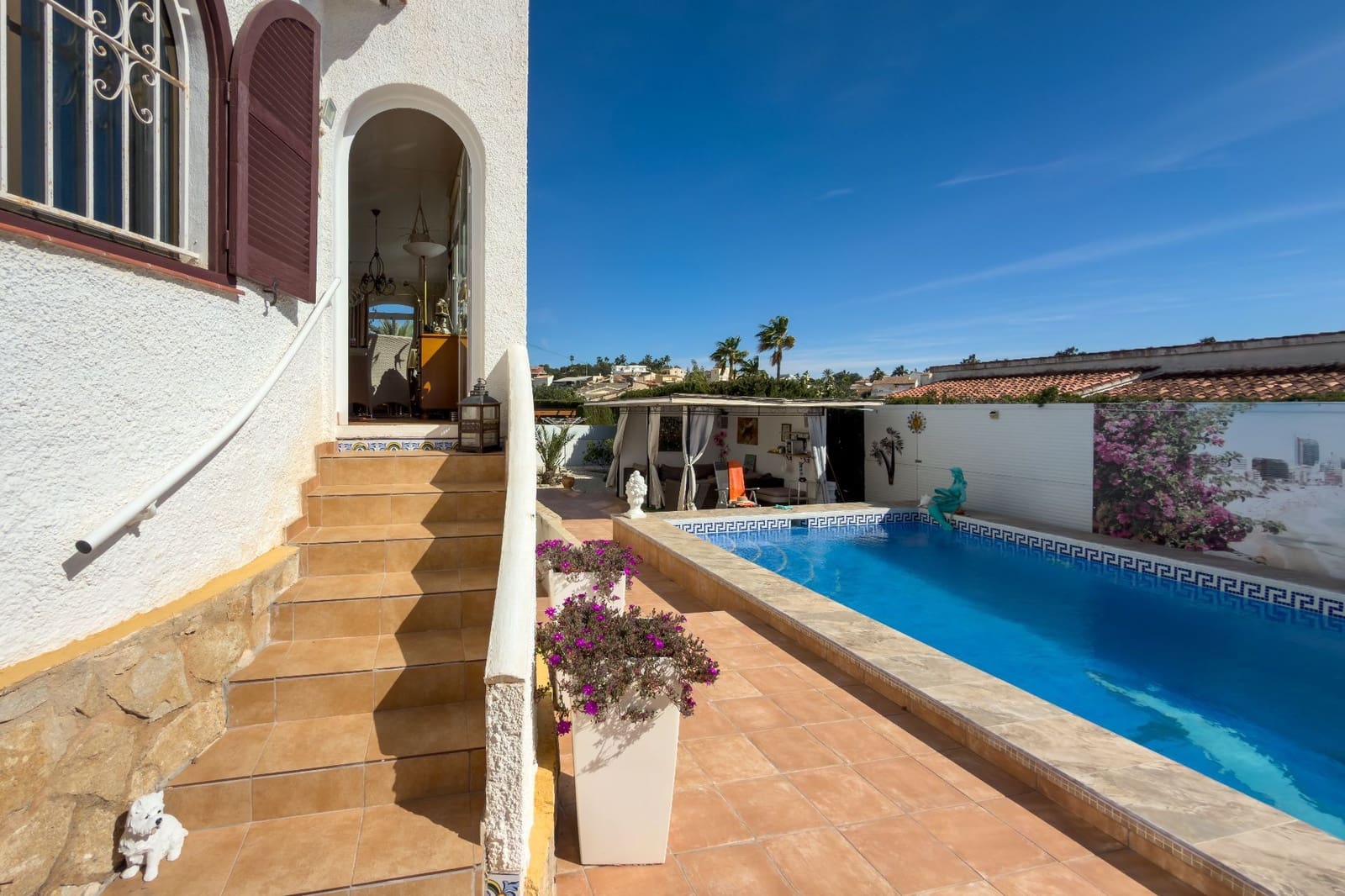 Chalet de 3 habitaciones en Calpe / Calp en venta con piscina garaje - 495.000 € (Ref: 9636435)