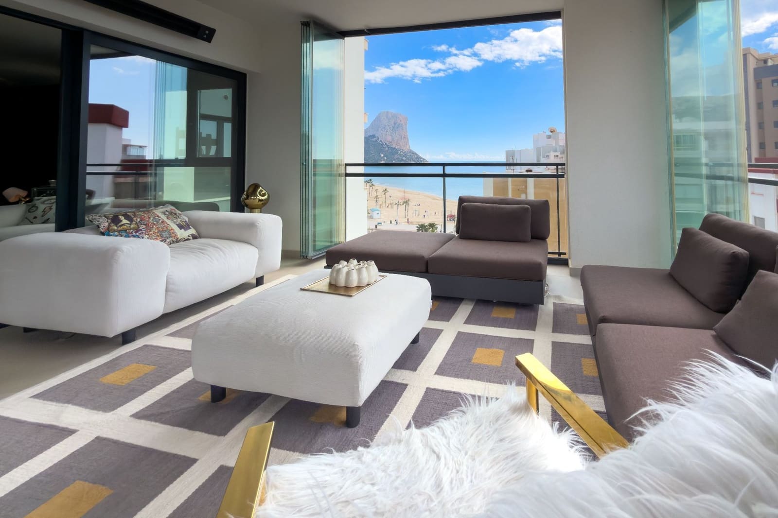 3 sypialnia Apartament na sprzedaż w Calpe / Calp z basenem garażem - 945 000 € (Ref: 9676771)