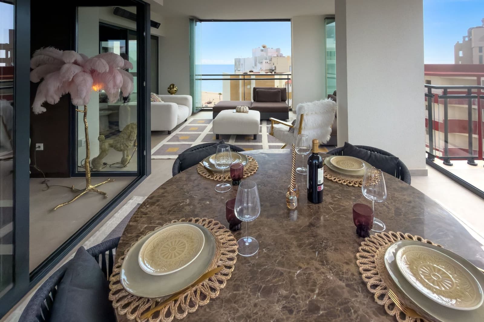 3 sypialnia Apartament na sprzedaż w Calpe / Calp z basenem garażem - 945 000 € (Ref: 9676771)