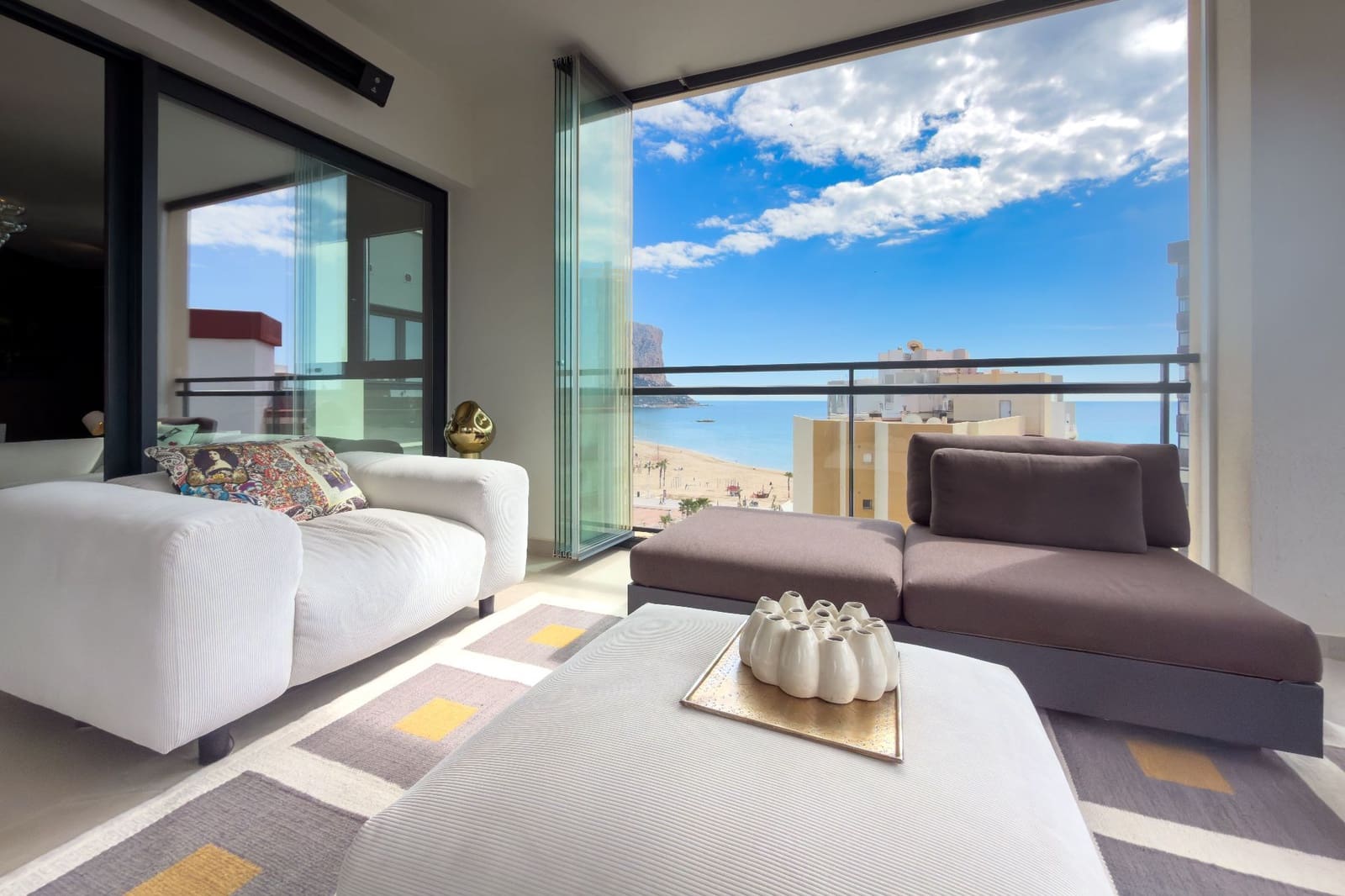 3 sypialnia Apartament na sprzedaż w Calpe / Calp z basenem garażem - 945 000 € (Ref: 9676771)