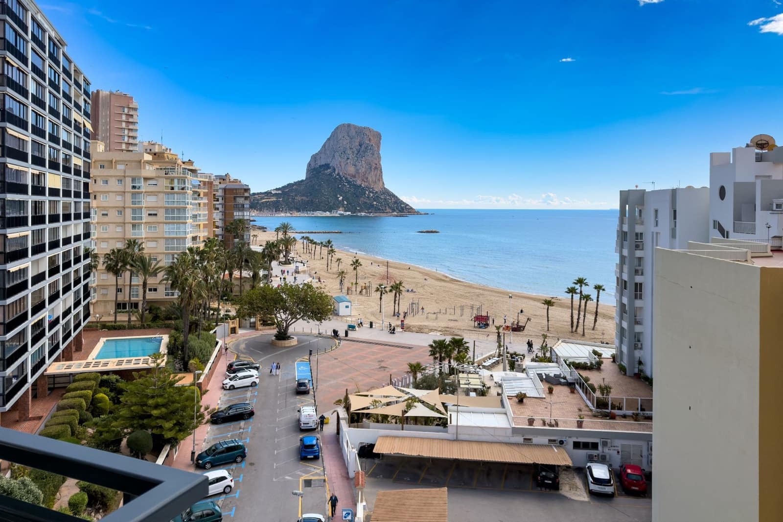 3 sypialnia Apartament na sprzedaż w Calpe / Calp z basenem garażem - 945 000 € (Ref: 9676771)