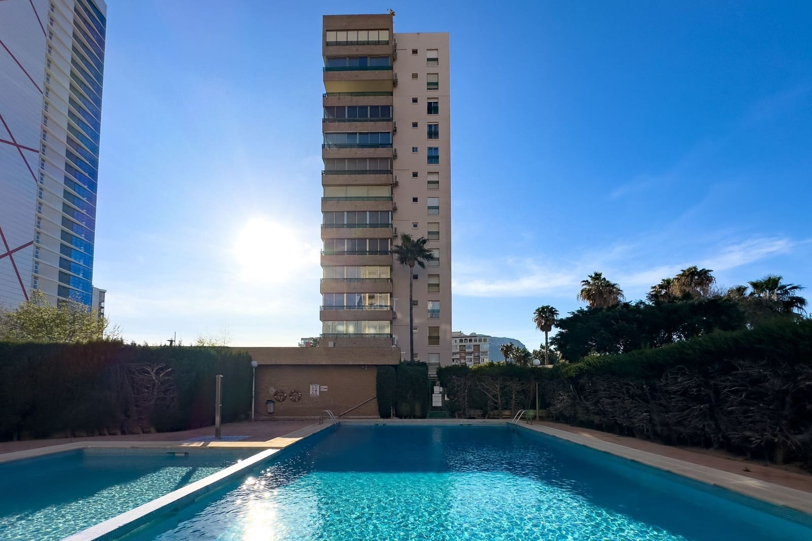 2 Zimmer Apartment zu verkaufen in Calpe / Calp mit Pool Garage - 375.000 € (Ref: 9889719)