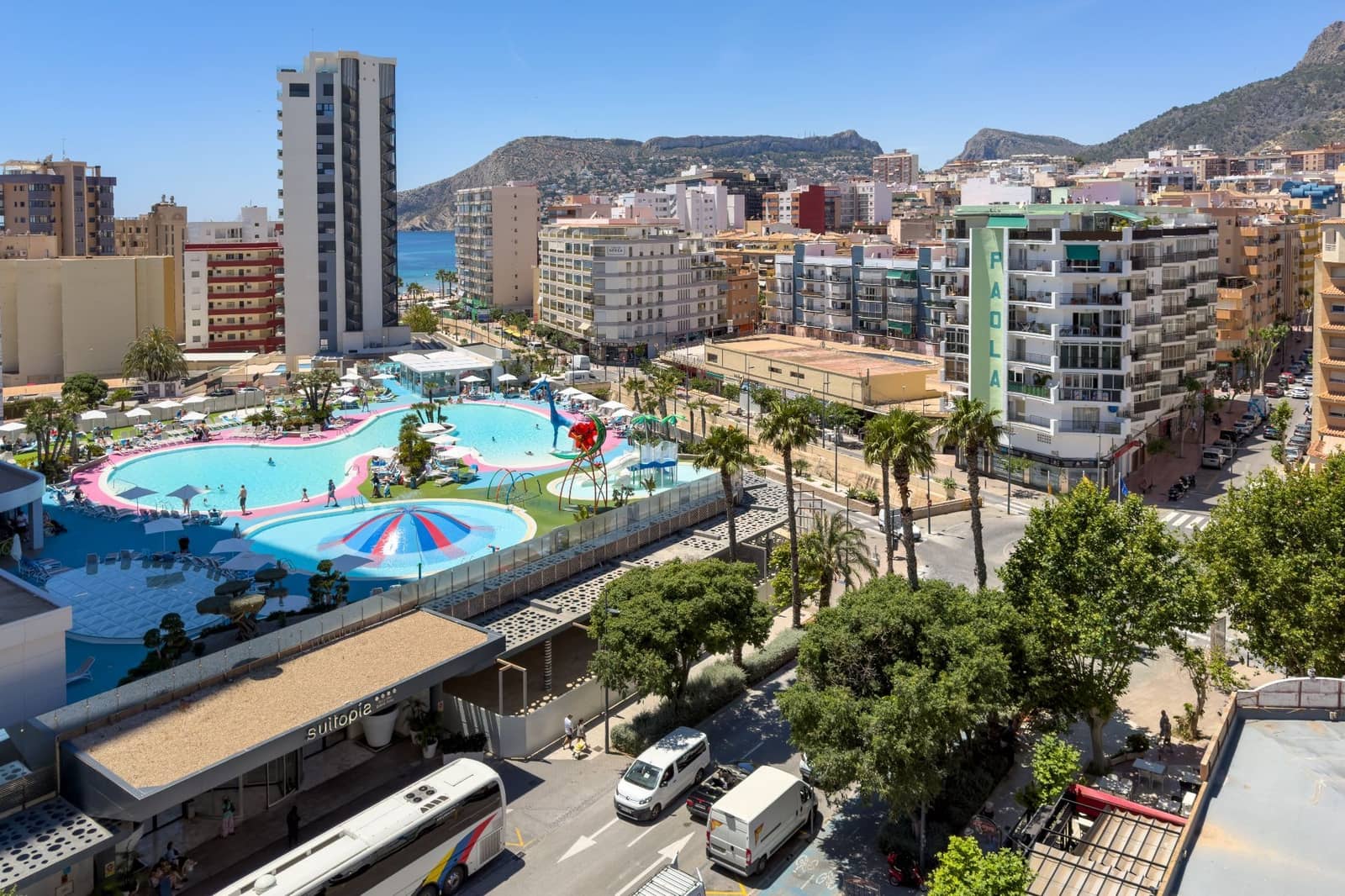 2 Zimmer Apartment zu verkaufen in Calpe / Calp mit Pool Garage - 375.000 € (Ref: 9889719)