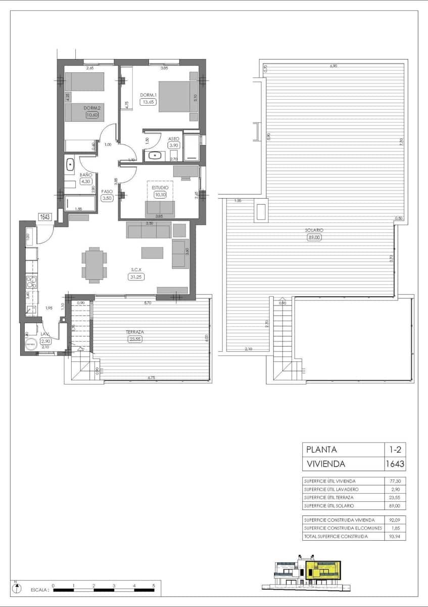 3 bedroom Bungalow for sale in Algorfa with pool - € 365,000 (Ref: 10044586)