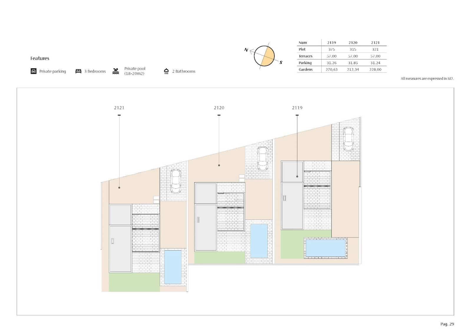 3 makuuhuone Huvila myytävänä paikassa Algorfa mukana uima-altaan - 489 000 € (Ref: 10044592)