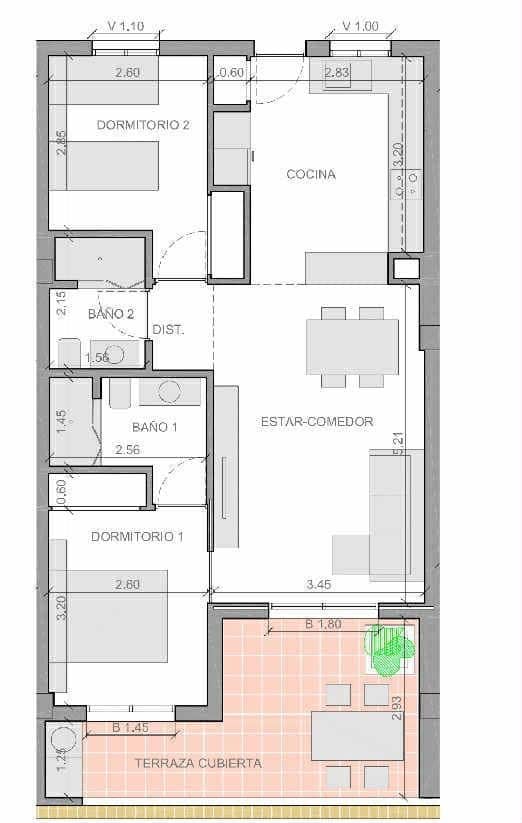 2 Zimmer Apartment zu verkaufen in San Miguel de Salinas mit Pool Garage - 259.000 € (Ref: 10101797)