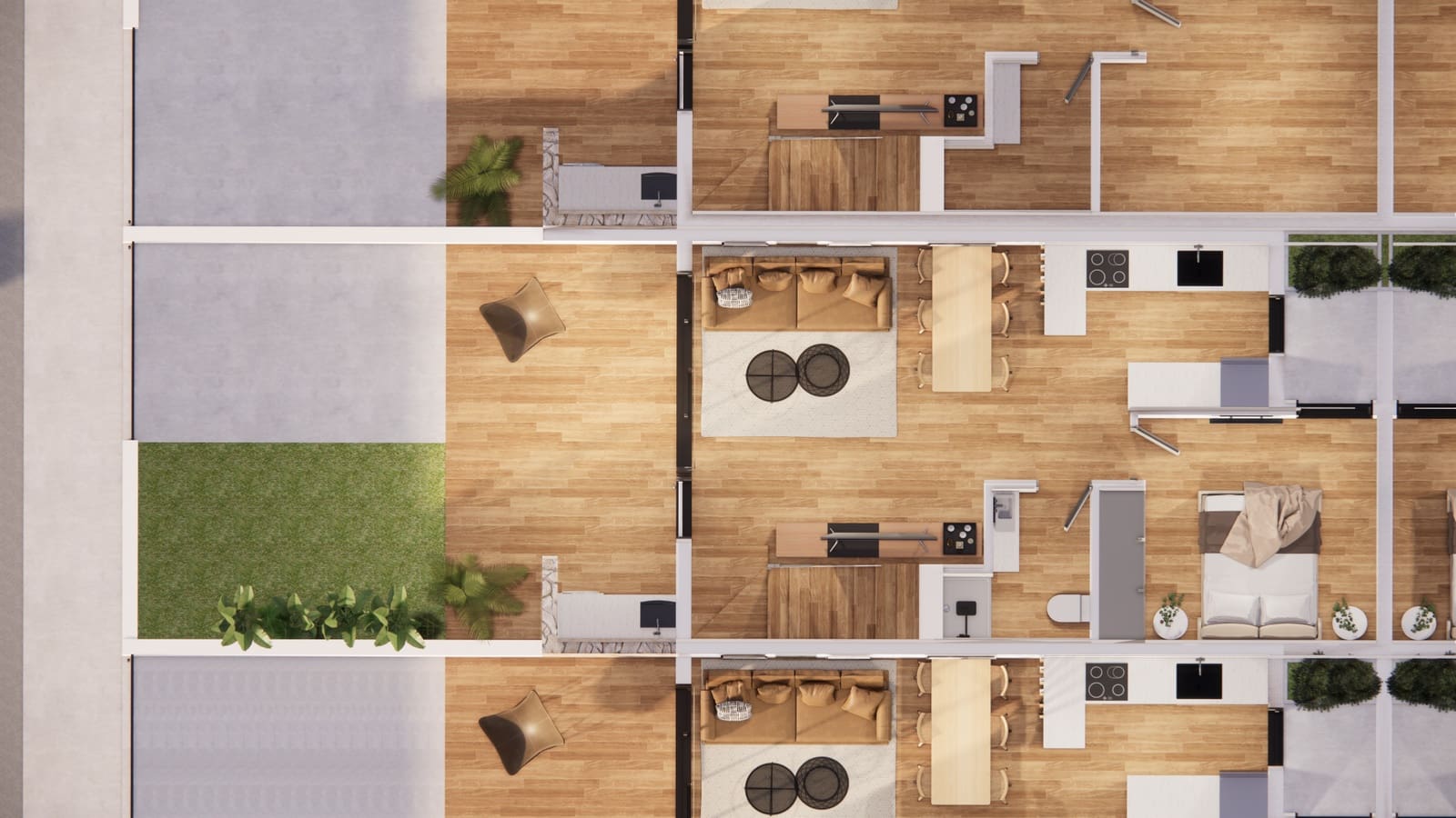 3 soverom Kjedet enebolig til salgs i Orihuela Costa med svømmebasseng - € 259 000 (Ref: 7339567)