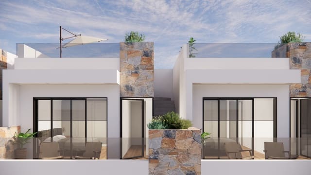 3 soverom Kjedet enebolig til salgs i Orihuela Costa, Orihuela med svømmebasseng - € 259 000 (Ref: 7339567)