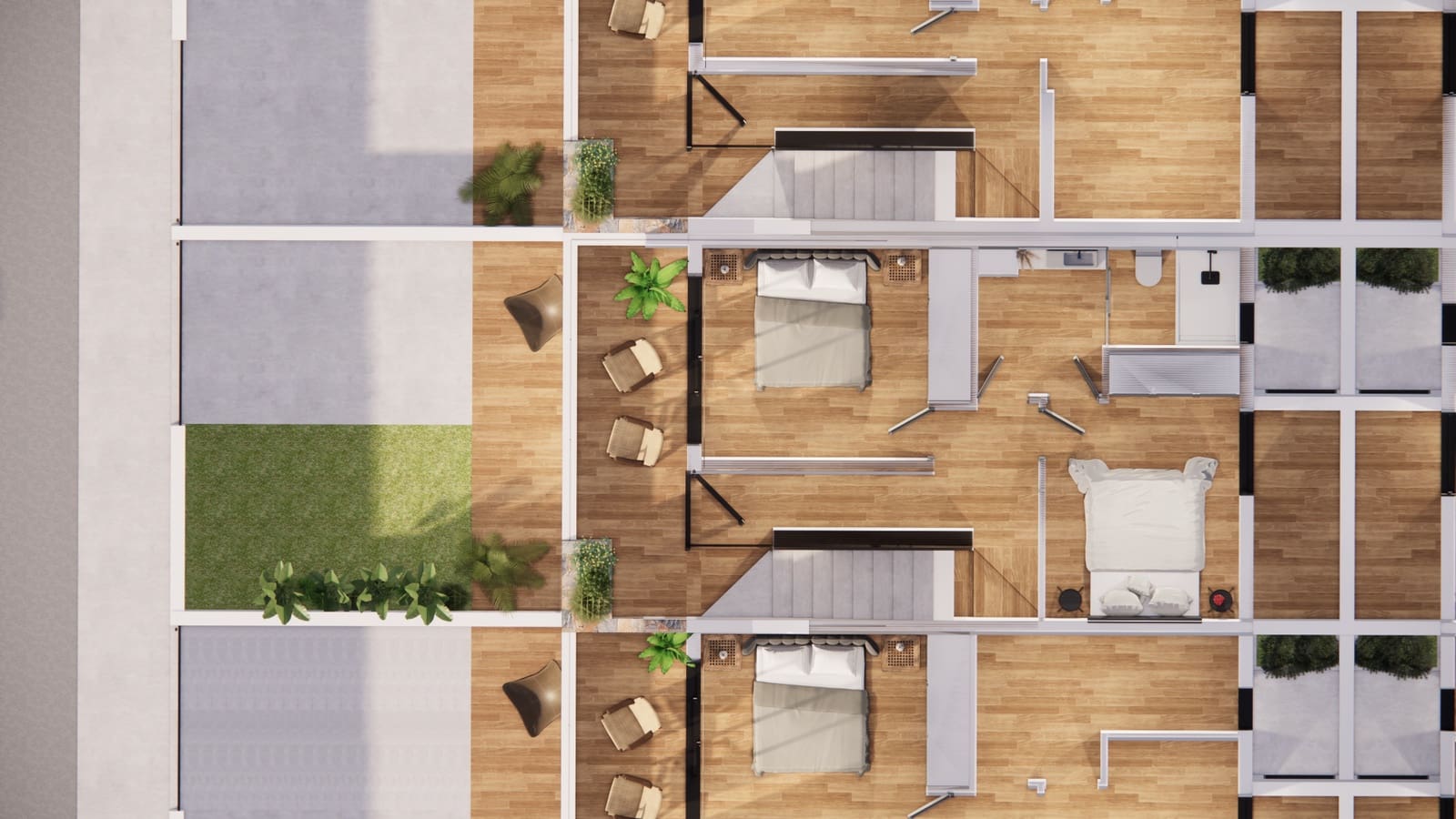 3 soverom Kjedet enebolig til salgs i Orihuela Costa med svømmebasseng - € 259 000 (Ref: 7339567)