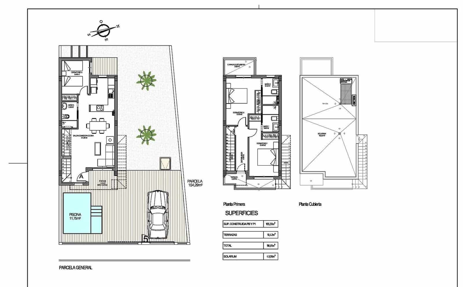 3 sypialnia Willa na sprzedaż w Torrevieja z basenem - 424 000 € (Ref: 8149649)