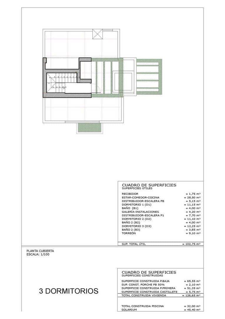 3 bedroom Villa for sale in Playa Honda with pool - € 580,000 (Ref: 8208067)