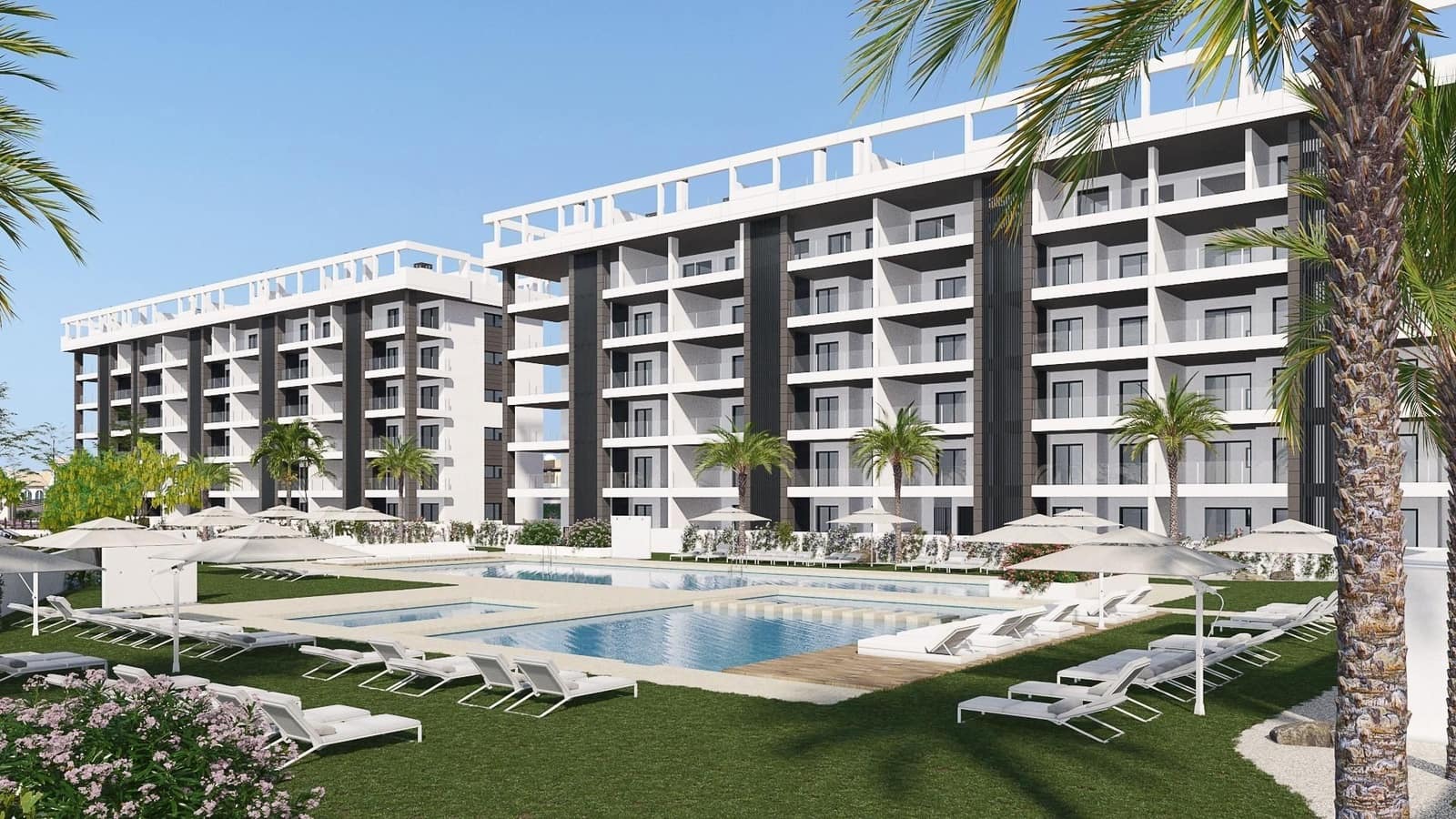 2 soveværelse Lejlighed til salg i Torrevieja med swimmingpool - € 305.000 (Ref: 8856843)